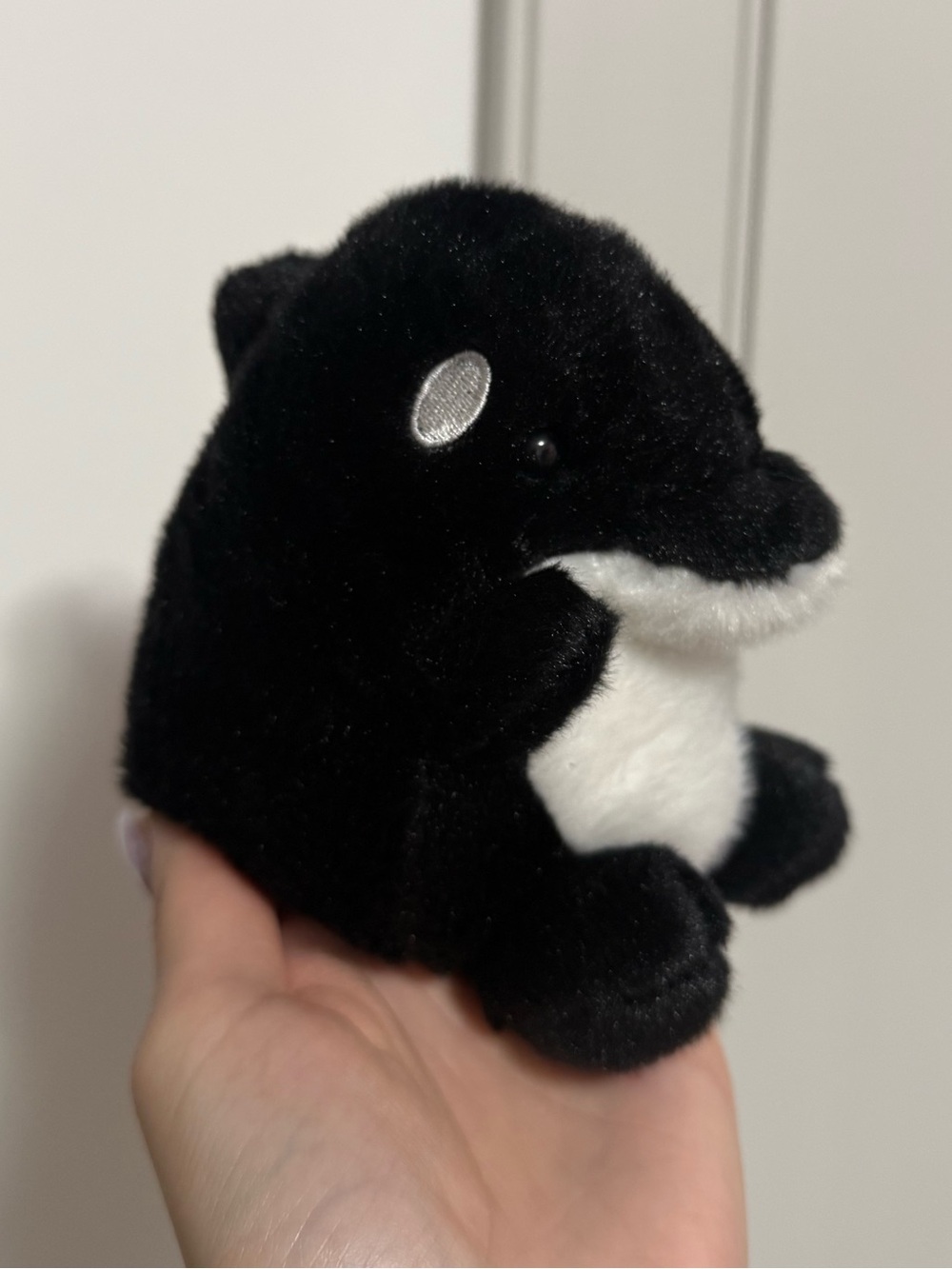 Aurora World Plush - Palm Pals - JUNEAU ORCA